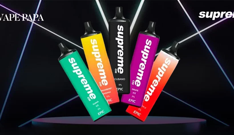 Introducing the Supreme Epic Plus Disposable Vapes Device