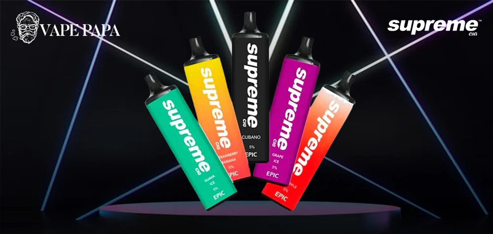 Introducing the Supreme Epic Plus Disposable Vapes Device